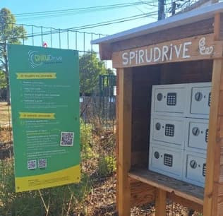 Le Spirudrive est en place!