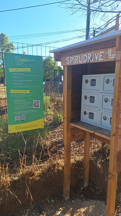 Le Spirudrive est en place!